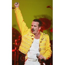 Freddie Mercury Concert Queen Yellow Jacket
